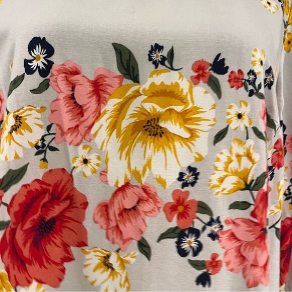 Old Navy Floral Print cottage core long sleeve Dress - Picture 5 of 13